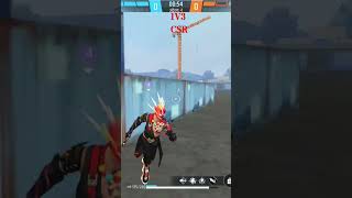 1V3 IN CSR free fire india,shorts,free fire shorts gaming,free fire#mobilelegends #gaming #1v3 #ff