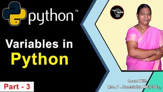 Learn Python - Part 3 | Variables in Python Tamil | தமிழ் அகாடமி
