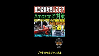 車の盗難対策がAmazonでできちゃう!?【カーアイテム】#shorts