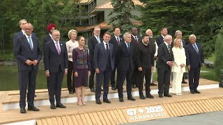World leaders pose for family photo at G7 Summit in Canada | AFP