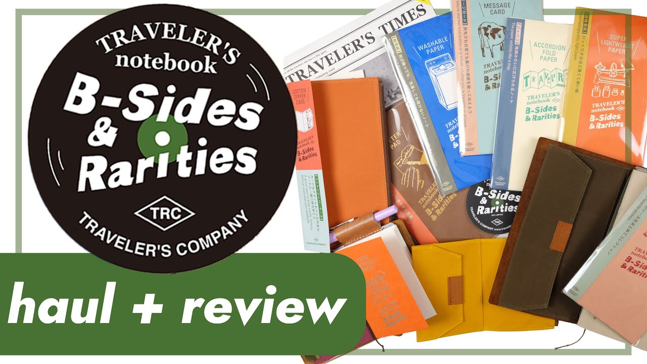 Traveler's Company B-Sides And Rarities Insert Haul | Traveler's ...