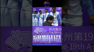 Medal ceremony of 19th Asian Games | Indian Kabaddi Team won the gold medal #shorts