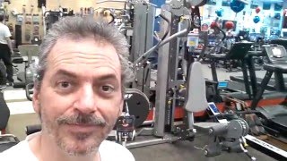 March 29, 2016 Honest Frank testing the Hoist V4 Home Gym at Gym Source