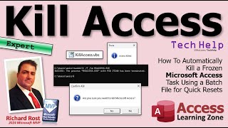 How To Automatically Kill a Frozen Microsoft Access Task Using a Batch File for Quick Resets