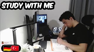 Gelin Çalışalım! MSÜ SON 4 GÜN!! | Study With Me | Gün 51 | A1'den C1'e Almanca