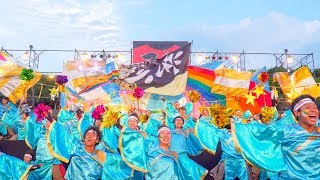 [4K]近畿大学よさこい連 洗心　こいや祭り2017 フィナーレ