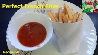 Homemade Crispy French Fries || All Time Favorite || வீட்டில் பிரெஞ்சு ப்ரைஸ் செய்வது எப்படி