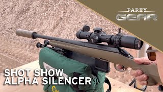 Neues USA-Gear! Alpha Silencer Suppressors @shotshow '23