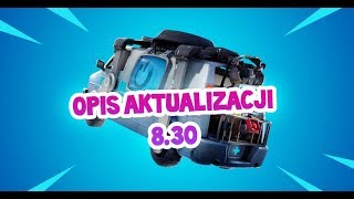 fortnite aktualizacja 8 30 nowe wyzwania i skiny - aktualizacja 830 fortnite