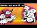 Cheesing All The Crazed Cats (Battle cats)