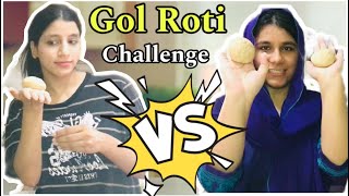 Gol roti challenge | Tibu VS Me | Who’s the winner | 🫣👀