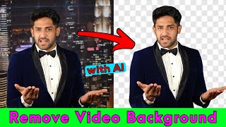 How to Remove Video Background Without Green Screen 😲⚡
