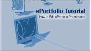How to Edit ePortfolio Permissions