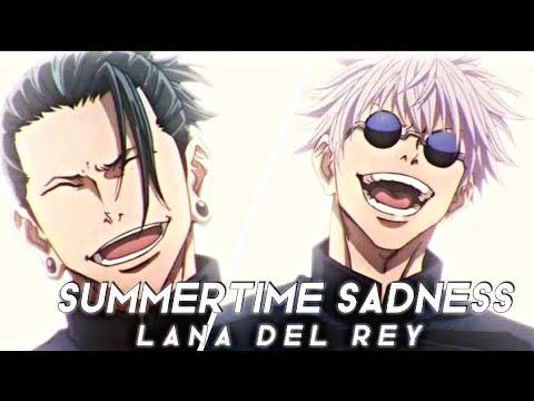 Gojo Geto Summertime Sadness Edit Amv Youtube