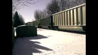 January 24, 2013: CSX On The LSRC In Bay City, Michigan