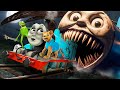 Building a THOMAS TRAIN Chased By CURSED Thomas and Friends 2! (Garry's Mod Sandbox)