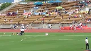 2016年度 近畿高校ユース陸上 女子4×100mリレー決勝