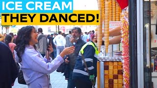 Best Of Turkish Ice Cream Vendor Magic Tricks [Istanbul]
