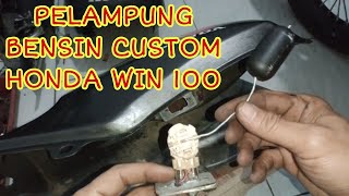 cara pasang pelampung bensin Di tangki Honda WIN 100