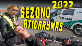 Moto Sezono Atidarymas 2022 #PirmasMotoVlogas