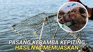 Pasang keramba kepiting di spot tersembunyi, hasilnya memuaskan