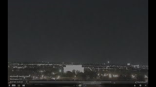 BREAKING: American Airlines plane crash caught on Kennedy Center Cam