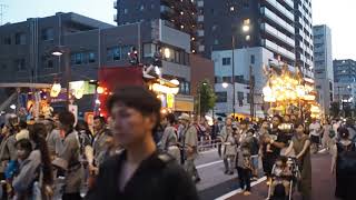 八王子まつり　令和元年　下地区　山車巡行　大横町・南町　2019/8/3 Hachioji festival 113