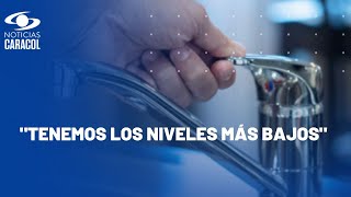 Racionamiento de agua en Bogotá no será a la misma hora, dice alcalde Galán