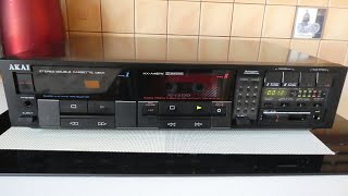 Akai HX-A451W стерео дека - обзор