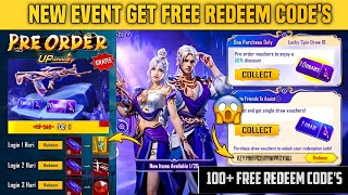 😱 Free Upgraded QBZ \u0026 Redeem Codes For Everyone | New Event Is Here  Get Free UC Vouchers |PUBGM