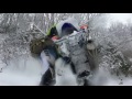 2016.12.24 スノーアタック第2弾 チェーン装備で氷ノ山へ！wr250r バイク 雪 瀞川氷ノ山林道 オフ車