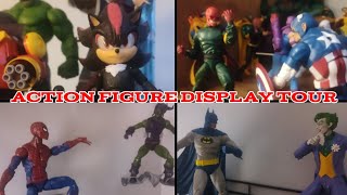 Action Figure Shelf + Display Tour! (Marvel, DC, & more)