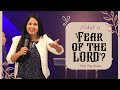 What is 'Fear of the LORD'? (Full Msg) | Pastor Priya Abraham | 07 Aug 2022