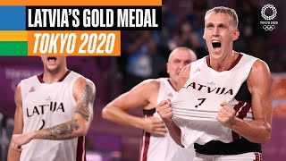 🇱🇻🥇 Latvijas zelta medaļas brīdis #Tokyo2020 | Himnas