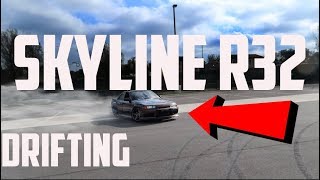 Nissan SKYLINE R32  Street Drifting !!!