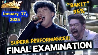 CHRISTIAN - Final Examination - Tawag ng Tanghalan - Jan. 17, 2025