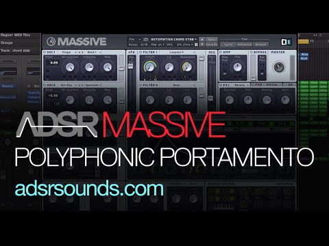 NI Massive - Polyphonic Portamento - How To Tutorial NI Massive - Polyphonic Portamento - How To Tutorial