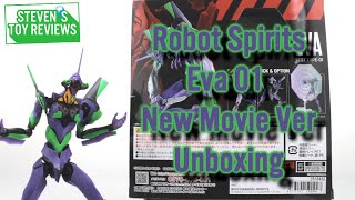 Robot Spirits Eva 01 New Movie Ver Unboxing