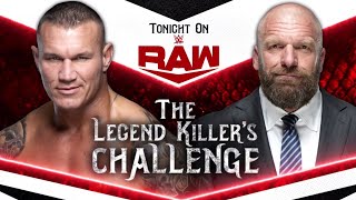Randy Orton Challenges Triple H Full Segment
