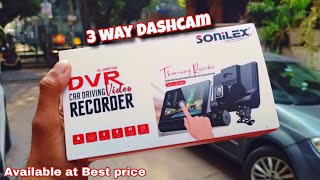 Dashcam is so important these days 📸 That's why I have brought Sonilex 3 way Dashcam for all of y...