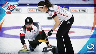 Latvia v Canada - Quarter-final - World Mixed Doubles Curling Championship 2017