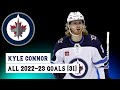 Kyle Connor (#81) All 31 Goals of the 2022-23 NHL Season