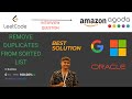 LeetCode problem - Removes Duplicates from Sorted List - explained in Java