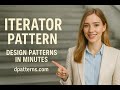 Iterator Design Pattern Explained in Minutes | dpatterns.com