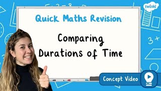 How Do You Compare Durations of Time? | KS2 Maths Concept for Kids