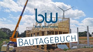 Bautagebuch 10.07.2020 Das Bürogebäude entsteht