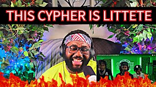 Is This Better Than The Last Cypher ?!? | CYPHER: Kyle Richh, Jenn Carter & Tata (PART 2) | REACTION