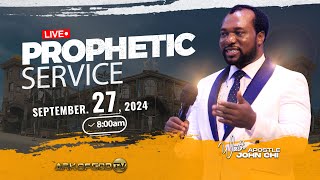 THE AGCOM FRIDAY PROPHETIC SERVICE BROADCAST WITH APOSTLE JOHN CHI (22-09-2024)