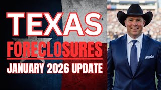 The January 2026 Texas Foreclosure Update