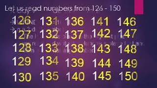 Std 2 - Maths - Numbers 101 to 150